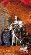 Charles-Amedee-Philippe van Loo Portrait of Louis XV of France France oil painting artist